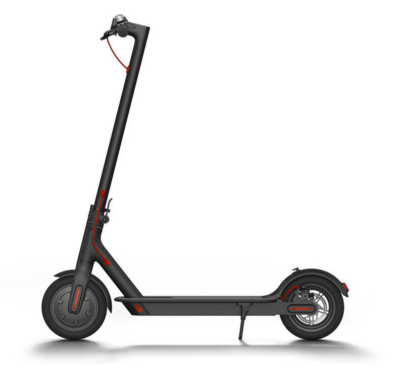 The #1 Smart Folding Electric Scooter for Adults in Black & White - 8.5 The #1 Smart Folding Electric Scooter for Adults in Black & White - 8.5